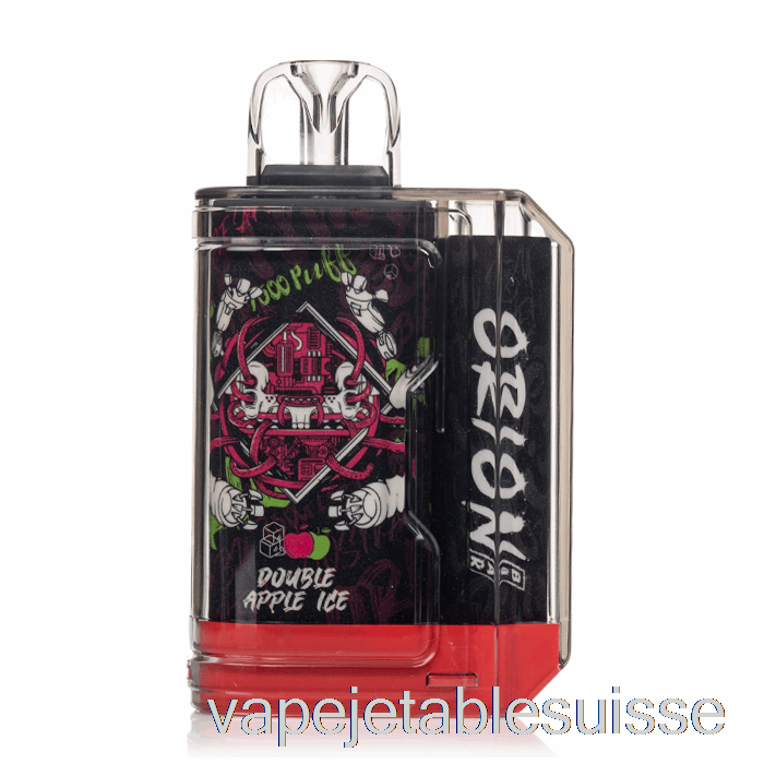 Vape Suisse Perdu Vape Orion Bar 7500 Jetable Double Glace Aux Pommes